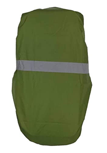 Waterproof Rucksack Cover Backpack Rain Cover 30L-100L for Travel Climbing Hiking (Army Green-Reflective, 90L-100L) - color: Army Green-reflective, size: 90L-100L