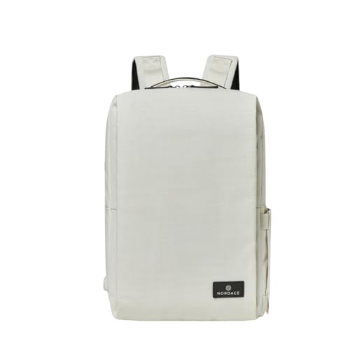Nordace Siena Pro 13 Smart Backpack - 13.3" Laptop Backpack, 15L Daily Backpack for Travel, Everyday, or Work (Pearly White) - color: Pearly White