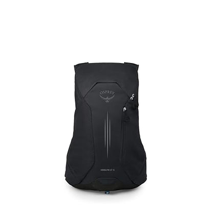 Osprey Hikelite LT 16L Hiking Backpack - Lightweight Travel Daypack with Rain Cover for Men and Women, Black - color: Black, style: 16l