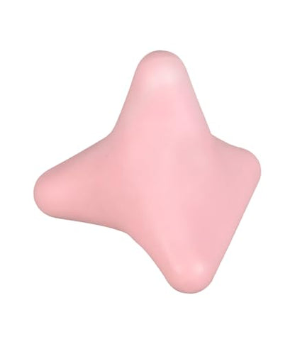 Manual Trigger Point Massage Tool Manual Massager Ball for Muscle Knot Deep Tissue Relief Myofascial Release Physical Therapy Hip Hand Back Small Massager Ball for Plantar Fasciitis Pain Relief Pink - color: Pink
