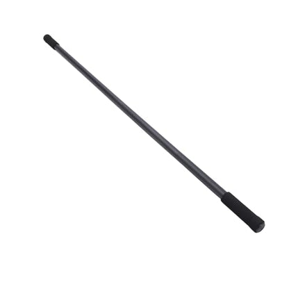 Zerodis Adjustable Yoga Stick, 4 Steel Rods 2 Soft Foam Handles Detachable 30 45 60 Inches, with Non Slip Rubber Ends, for Stretching Mobility Balance Core Strength Posture Correction