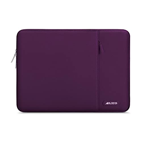 MOSISO Laptop Case 13 inch, Laptop Sleeve Compatible with MacBook Neo/Air/Pro 13 inch with A18/M5/M4/M3/M2/M1 Chip 2026-2016, Polyester Vertical Computer Sleeve Bag with Pocket, Magenta Purple - color: Magenta Purple, size: 13 inch