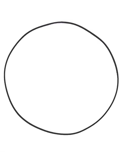 Wpc-Co. Replacement Belt for Indoor Stationary Bike - Durable and Easy-to-Install Trainer Bike Belt-Cycling Trainer Replacement Roller Belt - Approx 3/16" Thick and 33.5" in Length