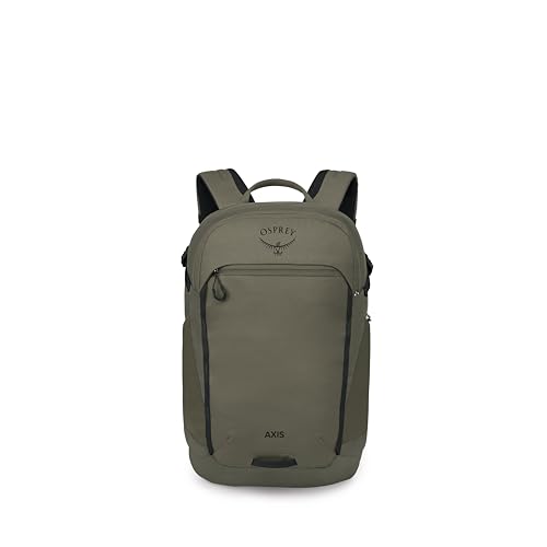 Osprey Axis Laptop Backpack – Sleek Everyday Pack with Laptop Sleeve, Water Bottle Pockets & Compression Straps - color: Earl Grey