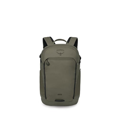 Osprey Axis Laptop Backpack – Sleek Everyday Pack with Laptop Sleeve, Water Bottle Pockets & Compression Straps - color: Earl Grey