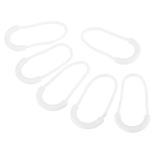 PATIKIL Zipper Pulls Replacement, 15 Pack Extension Cord Handle Plastic U-Shape Tab Tag Extender for Luggage Backpacks Jackets, White - color: White, size: 30mm