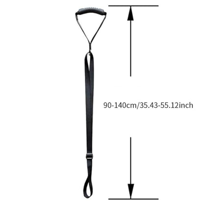 Colaxi Kayak Stand up Assist Strap Pulling Cord Towing Rope with Handle Dragging Accessories Pull Strap Canoe Drag Strap for Kayaker