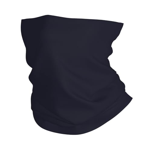 Solid Color Black Prints Multifunctional Sport Headband – Seamless Stretch Neck Gaiter for Hiking, Biking, Running & Outdoor Activities – Soft, Quick-Dry, No-Fade Design