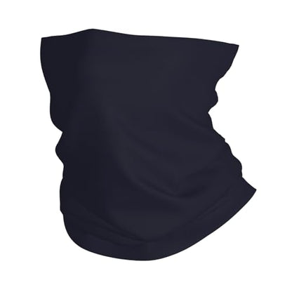 Solid Color Black Prints Multifunctional Sport Headband – Seamless Stretch Neck Gaiter for Hiking, Biking, Running & Outdoor Activities – Soft, Quick-Dry, No-Fade Design