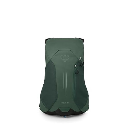 Osprey Hikelite LT 16L Hiking Backpack - Lightweight Travel Daypack with Rain Cover for Men and Women, Tundra Green - color: Tundra Green, style: 16l