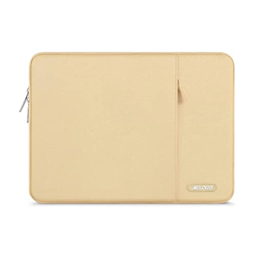 MOSISO Laptop Case 13 inch, Laptop Sleeve Compatible with MacBook Neo/Air/Pro 13 inch with A18/M5/M4/M3/M2/M1 Chip 2026-2016, Polyester Vertical Computer Sleeve Bag with Pocket, Camel - color: Camel, size: 13 inch