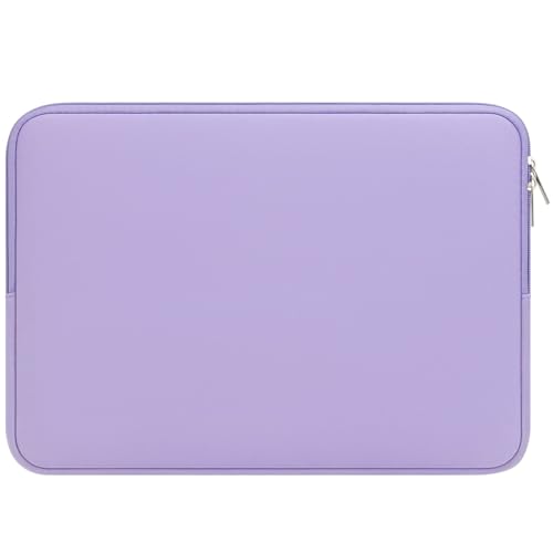 RAINYEAR 13 Inch Laptop Sleeve Compatible with 13.3" MacBook Air/Pro M1 M2 M3 M4 M5 A3449 A3240 A3113 A2681 A2338 Carrying Computer Bag Protective Cover Case (Purple) - color: Purple, size: 13"