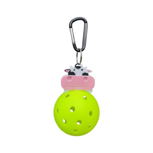 Cute Pickleball Holder: Pickle-Pals - style: Cow