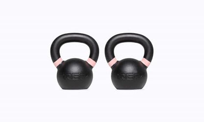REP Fitness Kettlebell Set and Singles, 4kg to 24kg, 9lb to 53lb Weight Range, Cast Iron, Strength Exercise Training, Home Gym, Power Workout Equipment, Free Weights, Dumbbell Alternative - style: (2) 8-24 kg set