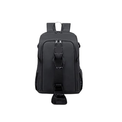 Big Capacity Photography Camera Waterproof Shoulders Backpack Video Tripod DSLR Bag Rain Cover(Grey) - color: Grey