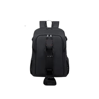 Big Capacity Photography Camera Waterproof Shoulders Backpack Video Tripod DSLR Bag Rain Cover(Orange) - color: Orange