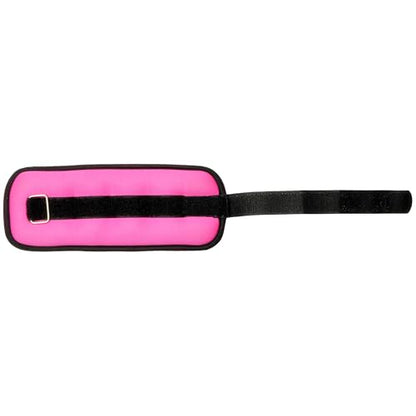 Fitvids Fully Adjustable Ankle Wrist Arm Leg Weights, 1-20LBS, Multiple Options - style: 1 lbs each (2-lb pair), Pink