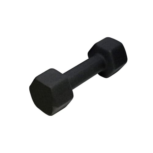 Neoprene Dumbbell, Single Weight for Strength Training, Muscle Toning, and Rehab, Non-Slip Grip & Anti-Roll Design - style: 8 LB