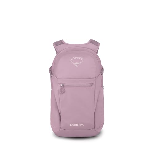 Osprey Daylite Plus Commuter Backpack - Everyday Pack with Laptop Sleeve, Bottle Pockets, and Extra Storage, Iris Pink - color: Iris Pink