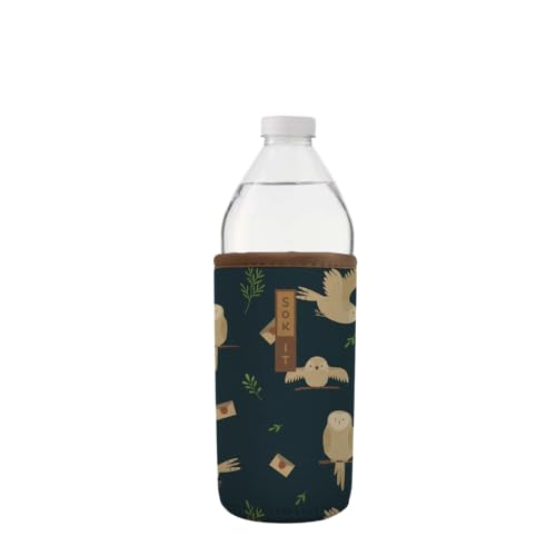 Sok It BotlSok Water Bottle Sleeve Insulated Neoprene Cover (Acceptance Letter, Fits 16oz CamelBak or Nalgene) - color: Acceptance Letter, size: Fits 16oz CamelBak or Nalgene