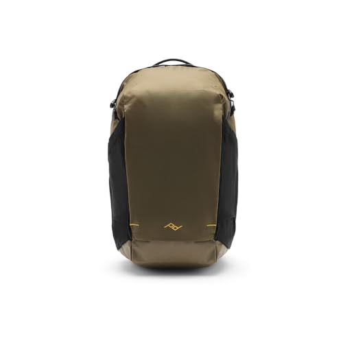 Peak Design Outdoor Backpack 18L, Kelp, Compact and Lightweight Frameless Daypack, 270-Degree Rear Zip, Ideal for Day Hikes, Hydration, Camera Carry & Commuting, Versatile Backpack for Men and Women - color: Kelp