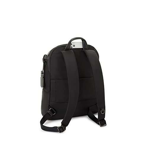 TUMI - Voyageur Halsey Backpack - Travel Backpack - For Business, Fashion, Commute - Holds Up to 14" Screens - Black & Gunmetal - color: Black & Gunmetal Hardware