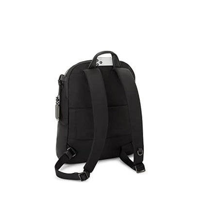 TUMI - Voyageur Halsey Backpack - Travel Backpack - For Business, Fashion, Commute - Holds Up to 14" Screens - Black & Gunmetal - color: Black & Gunmetal Hardware