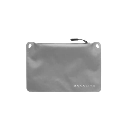 Magpul DAKA Lite Pouch Zippered Tactical Range Tool and Gear Bag - color: Gray, size: Small (6" x 9")