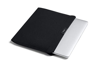 Bellroy Laptop Sleeve (Fits 14 Inch Laptop or MacBook, Slim Protective Case with Magnetic Closure) - Black - color: Black