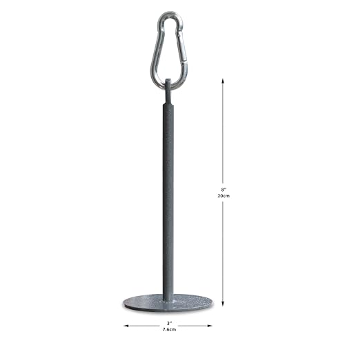 Heavy Duty Forearm Blaster & Wrist Roller - 15" Wide Handle Grip Strength Trainer with 3"x8" Weight Holder - Build Muscle, Enhance Grip & Arm Endurance for Home Gym Workouts