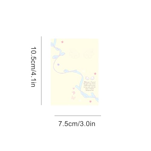Mini Binder | M5 6-Hole Transparent Cute Binder,Pocket Planner Cover - for School Home Study Work Business Travel Daily Weekly Monthly Filing Desk Backpack Purse Tote