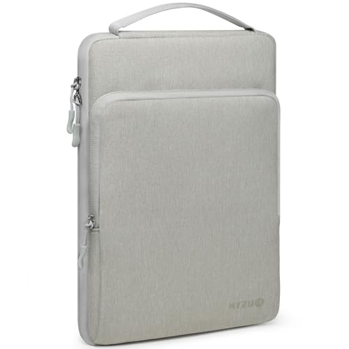 HYZUO 13 Inch Laptop Bag Sleeve Case for MacBook Air 13 M5 M4 M3 M2 M1 A3449 2026-2018, 13" MacBook Neo 2026 A3404, MacBook Pro 13 M2 M1 2026-2016, iPad Pro/Air 13, Surface Pro, XPS 13, Light Gray - color: Light Gray, size: 13 Inch