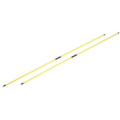 RiToEasysports Swing Trainer Epoxy Fiberglass Direction Indicator Stick 48.23in Foldable Practice Stick for Putting Swing Alignment Training for Beginners and Coaches