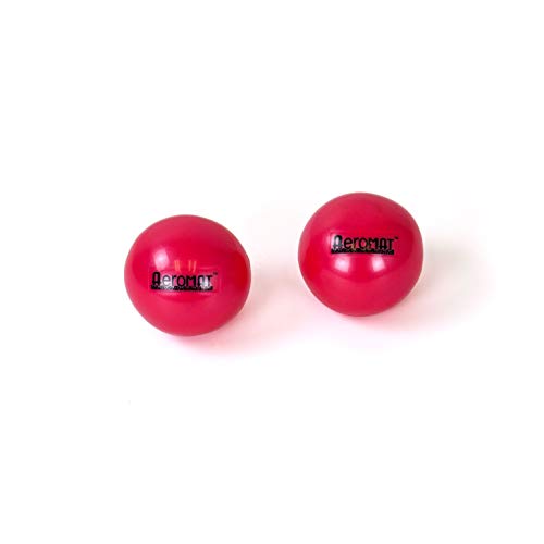 AEROMAT Mini Weight Balls - Come in Pairs - 3.5" Diameter - Intended for Strength Training /Rehabilitation Exercises