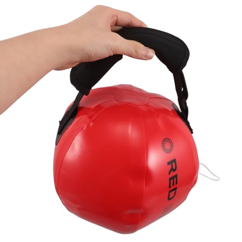 Water Weights Sandbag - Portable Workout Kettlebell with Handle 11.8"x11.8"- Home Gym Strength Training Kettlebell Sandbag - Easy Fillable for Water