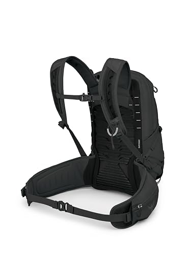 Osprey Tempest 22L Women's Lightweight Hiking Backpack - Small Daypack for Travel & Camping, Black/Coal Grey, Extended Fit - color: Black/Coal Grey, size: 22L - Extended Fit