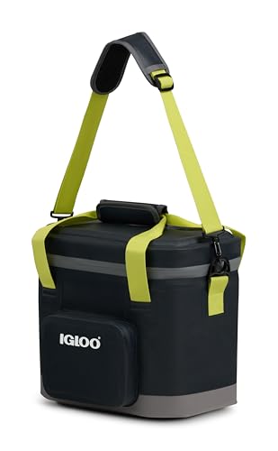 Igloo Trailmate Soft Sided Coolers | Portable Insulated Cooler Bag - color: 18-Can Jet Carbon