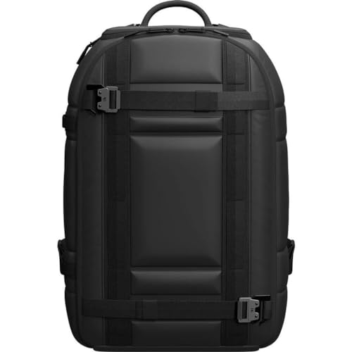 Db Journey Ramverk Backpack - Durable Travel Backpack with Laptop Compartment & Pockets for Work, Luggage with Roller Bag Hook Up System, 26L - Black Out - color: Blackout, size: 26L