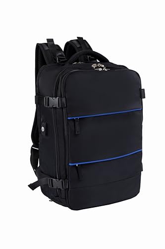 Airline Flight Approved Multifunctional Large Travel Backpack For Women Man,Travel Essentials,Carry On/Personal Item Backpack Under 18x14x8,Laptop Backpack,AntiTheft pocket,USB port