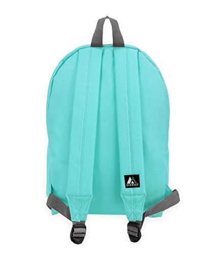 Everest 1045K Basic Backpack, 15", Aqua Blue - color: Aqua Blue