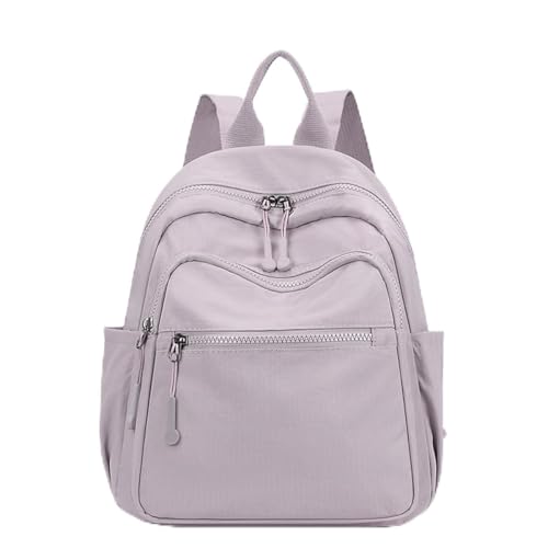 Tanweibago Mini Nylon Women Backpacks,11L Small Ladies backpacks Casual Lightweight Women Shopping Travel Daypack (Y2-Purple) - color: Y2-purple