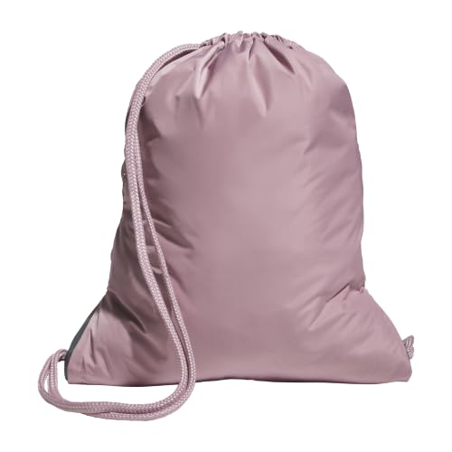 adidas Alliance Sackpack – Drawstring Backpack for Sports, Small Gym Bag - color: Magic Mauve Purple/Dual Lilac Purple/3