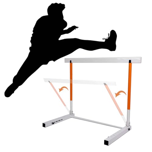 Adjustable Metal Folding Hurdles for Speed and Agility Training, Portable Obstacle Equipment for Athletes, Suitable for Various Sports