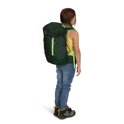 Osprey Jet 18L Kid's Hiking Backpack, Blue OS - color: Blue Spikemoss, size: 18L