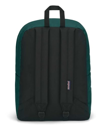 JanSport SuperBreak One Backpacks - Durable, Lightweight Bag with 1 Main Compartment, Front Utility Pocket with Built-in Organizer - Premium Backpack - Deep Juniper - color: Deep Juniper