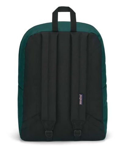 JanSport SuperBreak One Backpacks - Durable, Lightweight Bag with 1 Main Compartment, Front Utility Pocket with Built-in Organizer - Premium Backpack - Deep Juniper - color: Deep Juniper