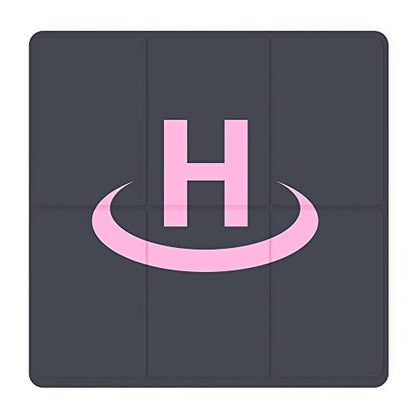 VCUTECH Drone Landing Pad - Weighted 25 inch(65cm) for DJI Mini 3 Pro, Mavic 3, Mavic Air 2/2S, DJI Mini 2, FPV Drone, Avata Fly More Kit Accessories (Pink)