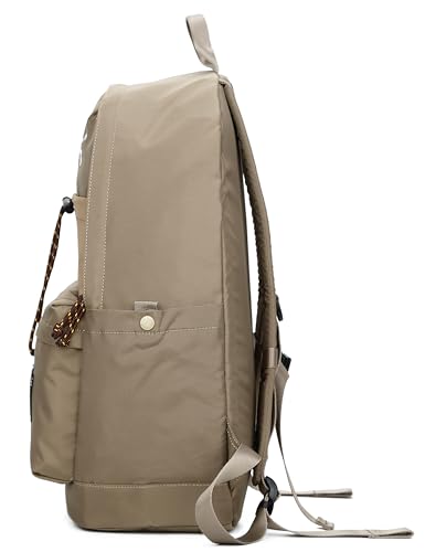 Kah&Kee Waterproof Laptop Backpack for Women - 17" Laptop Compartment + Detachable 11" iPad Tablet Sleeve, Ideal for Office & Work, School & Travel (Beige)