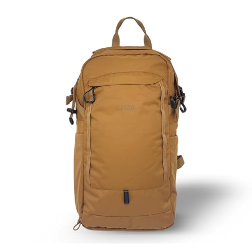 Lewis N. Clark 12L Hiking Daypack – Compact Comfort Backpack for Short Hikes with Padded Straps & Rain Cover - color: Brown, size: 12L