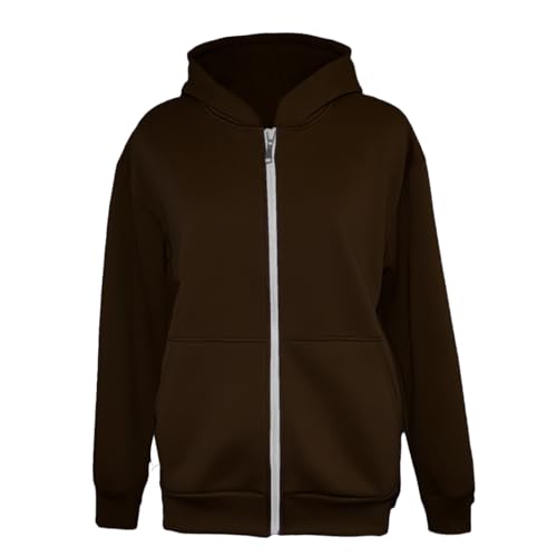 Backpack Hoodie for Men Women Zipper Cardigan Creative Hoodies Lightweight Travel Hooded Sweatshirts with Backpack - color: Brown, size: 3X-Large
